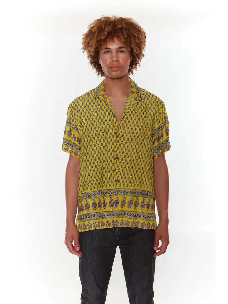 Rohan Button Up Shirt - Yellow