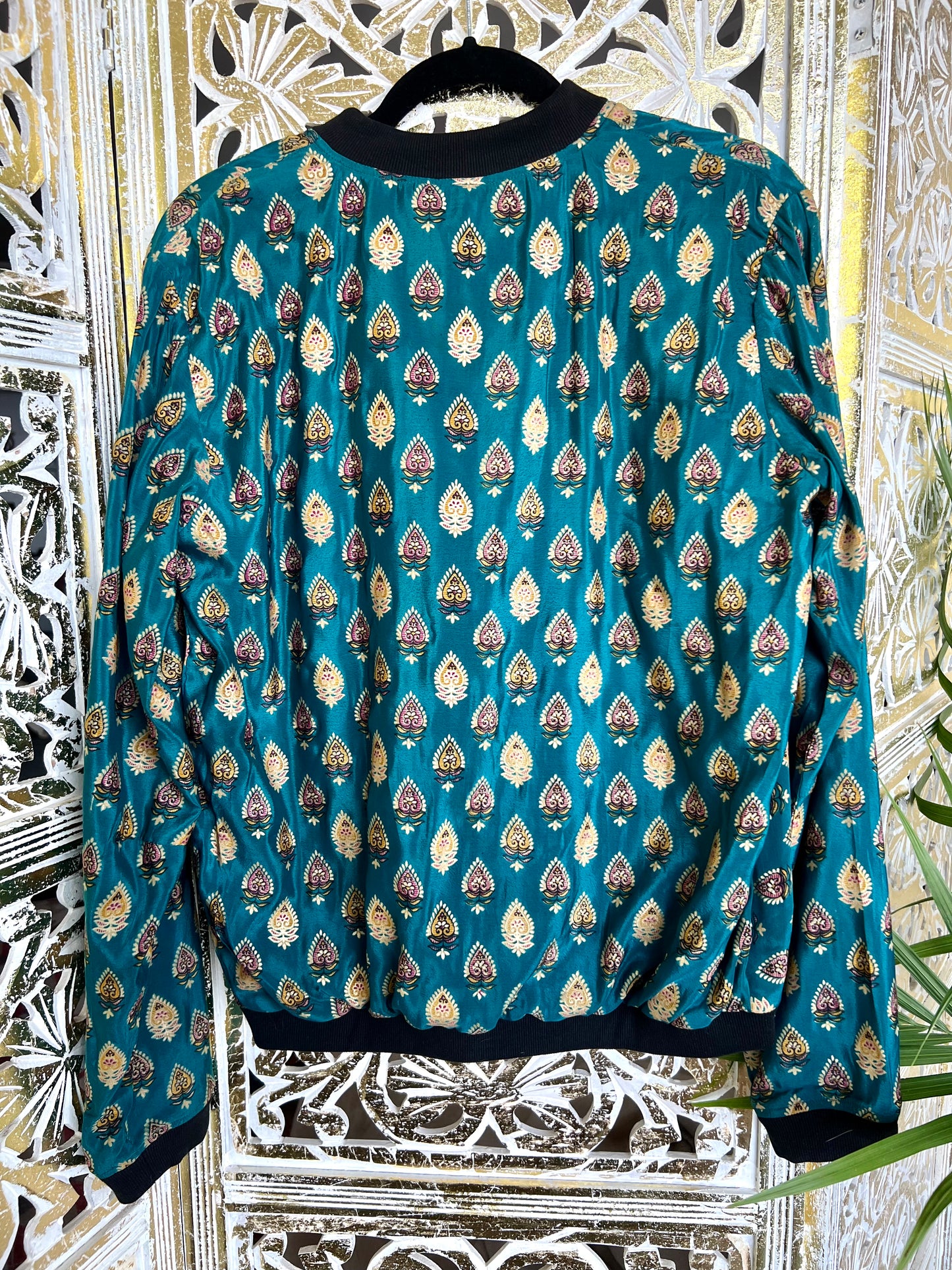 Lightweight Bomber Jacker - Teal