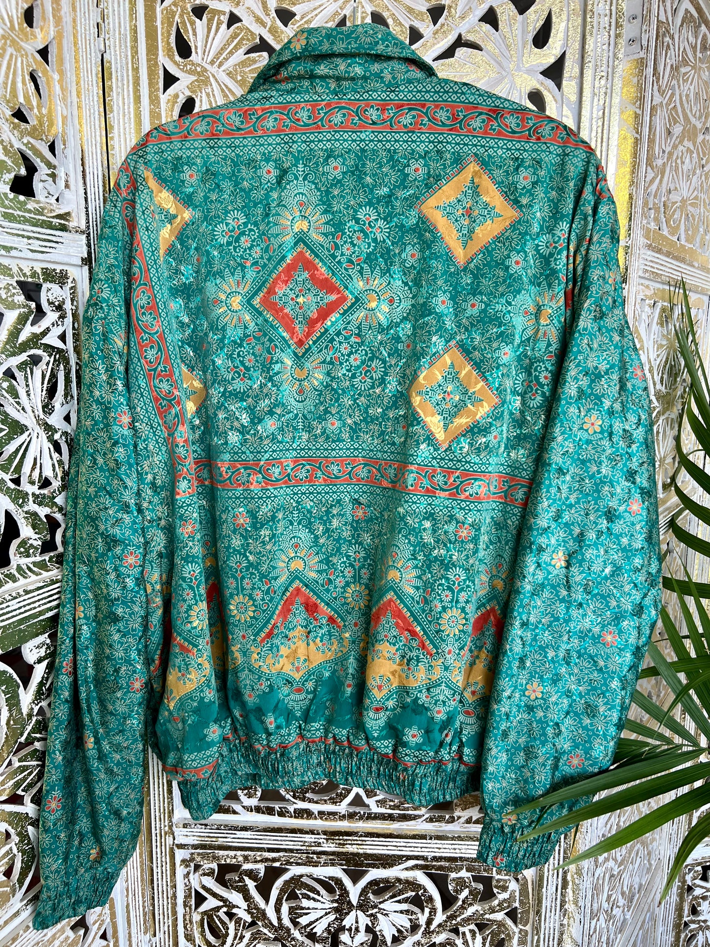 Bomber Jacket - Aqua