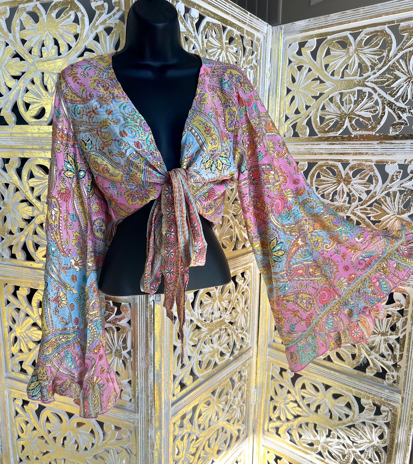 Bohemian Goddess Top - Rainbow