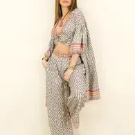 Silk Kimono - Tribal
