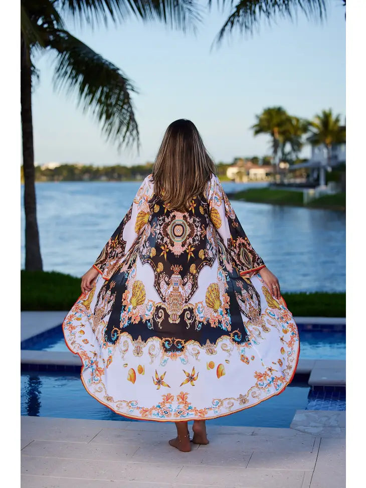 Kimono - White & Black