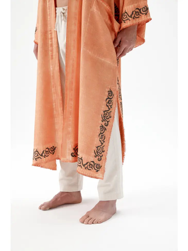 Gaia Kimono - Orange
