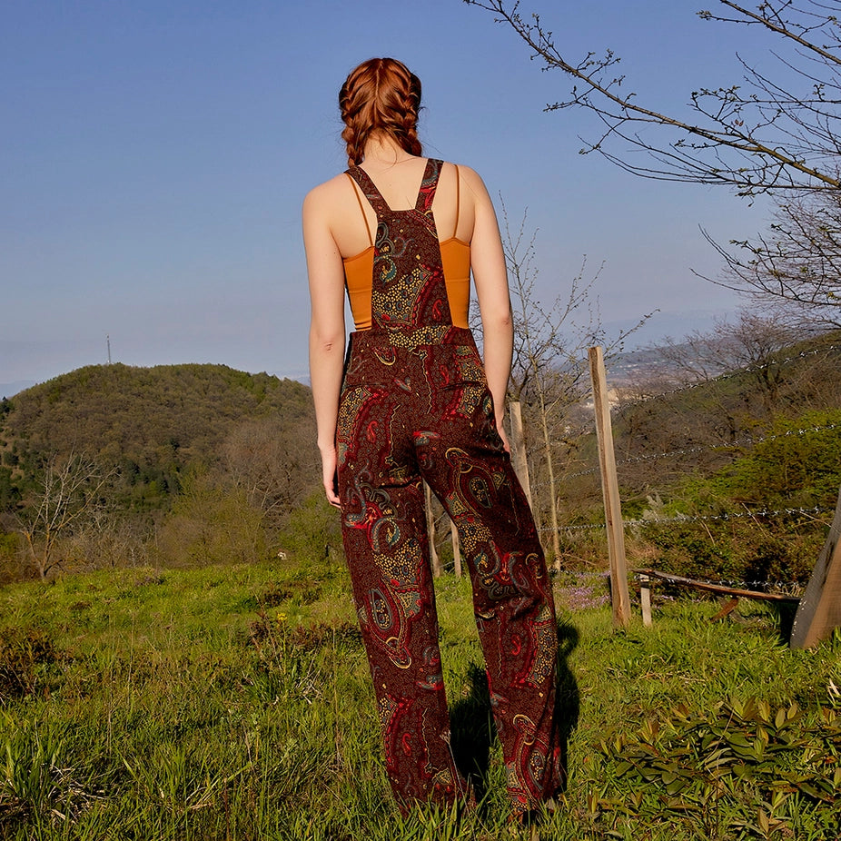 Paisley Buckle Jumpsuit