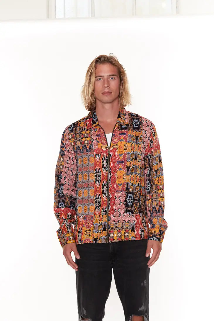 Men's Shacket w Zipper