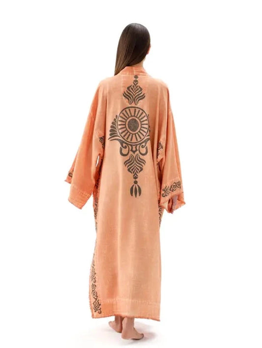 Gaia Kimono - Orange
